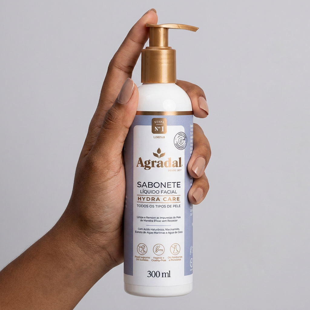 (OUTLET) Sabonete Facial Hydra Care Agradal 300 ml