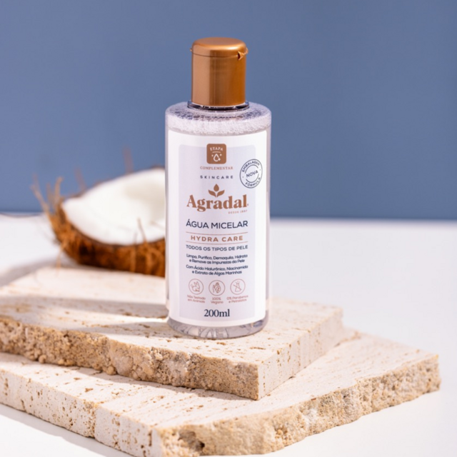 Água Micelar Hydra Care Agradal 200ml