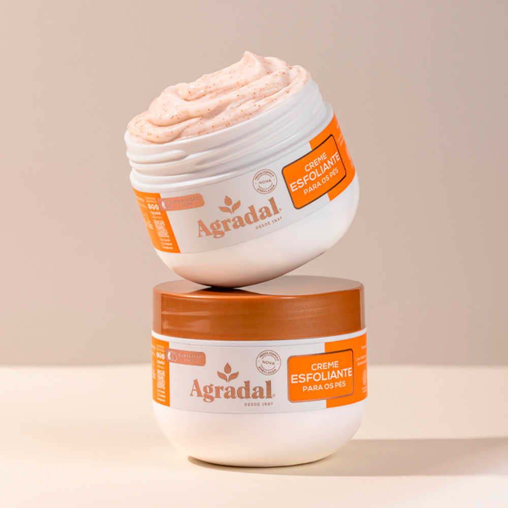 Creme Esfoliante para os Pés Agradal 250g