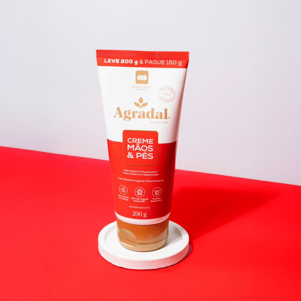 Creme Mãos e Pés Agradal 200g
