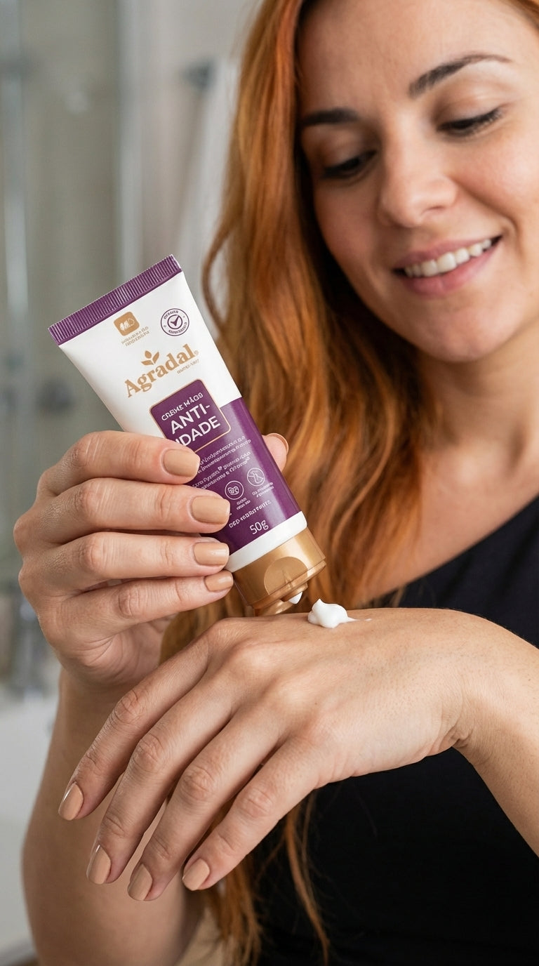 Novo Creme Mãos Anti-Idade Agradal 50 g