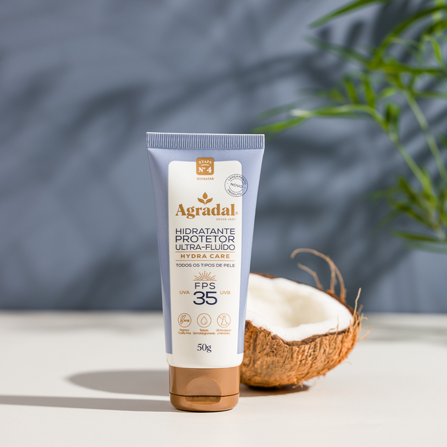 Hidratante Protetor FPS 35 Ultra-Fluido Hydra Care 50g