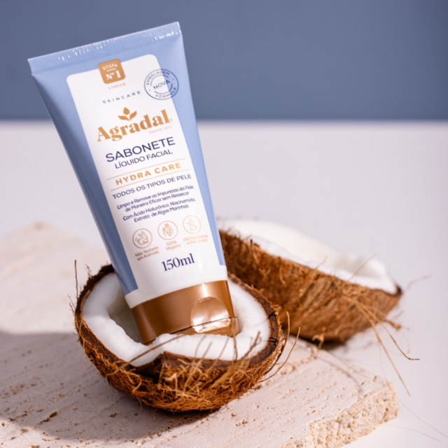 Sabonete Facial Hydra Care Agradal 150ml