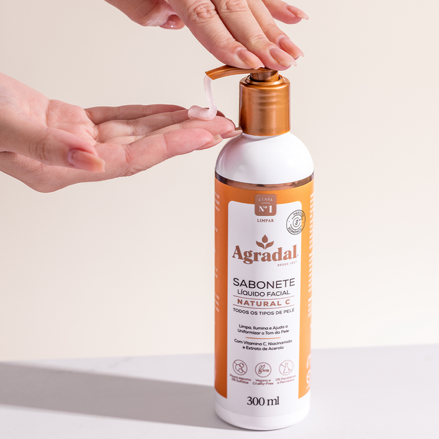 Sabonete Facial Natural C Agradal 300 ml