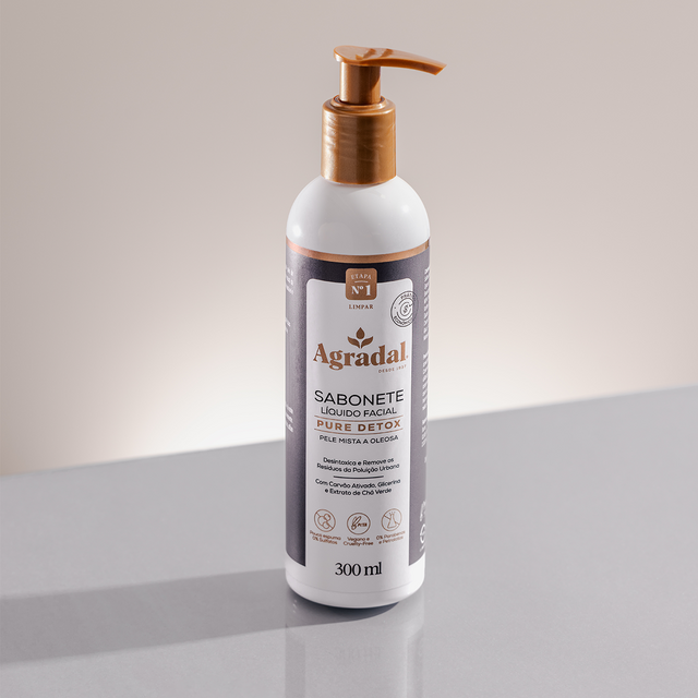 Sabonete Facial Pure Detox Agradal 300 ml