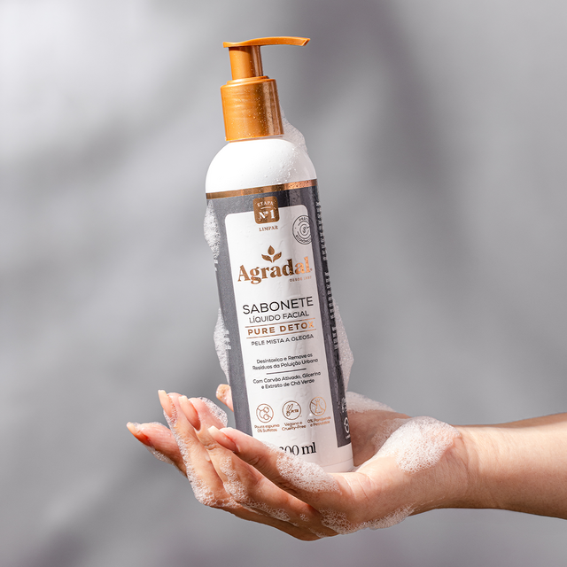 Sabonete Facial Pure Detox Agradal 300 ml