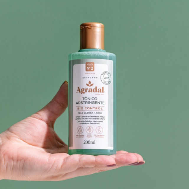 Tônico Adstringente Bio Control Agradal 200ml
