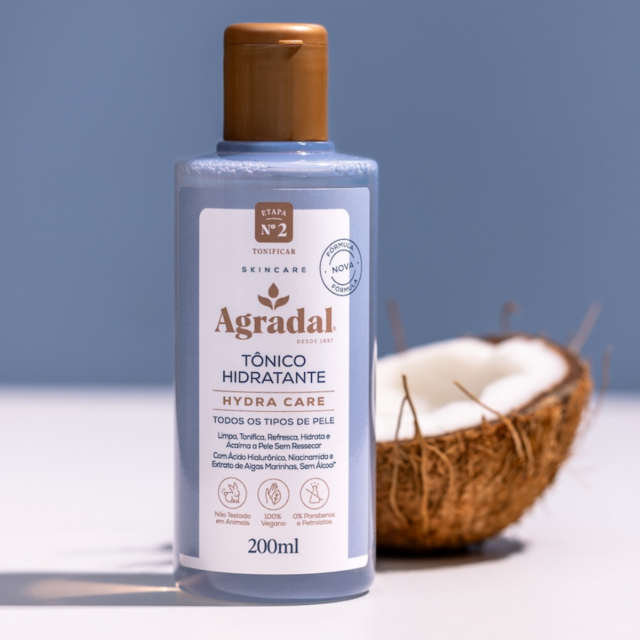 Tônico Hidratante Hydra Care Agradal 200ml
