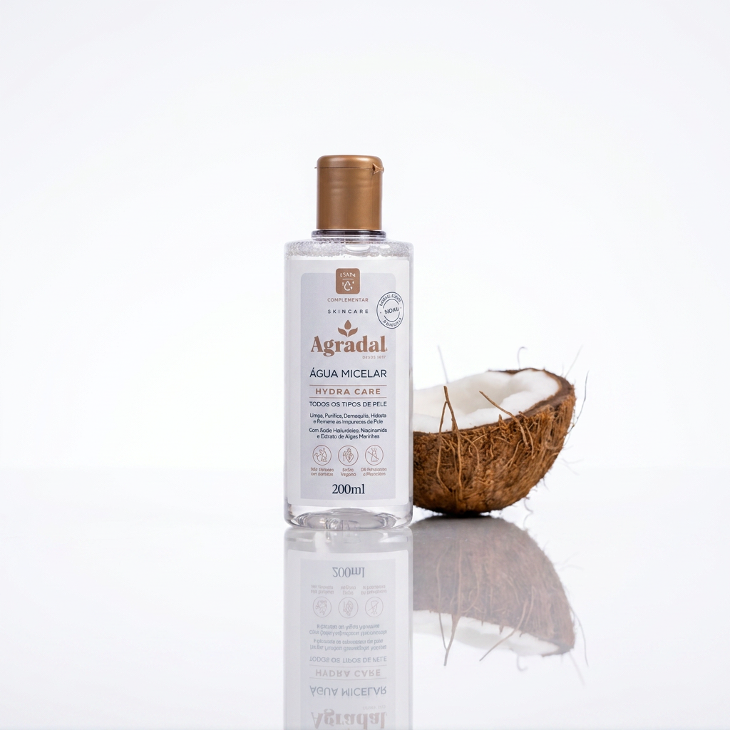 Água Micelar Hydra Care Agradal 200ml