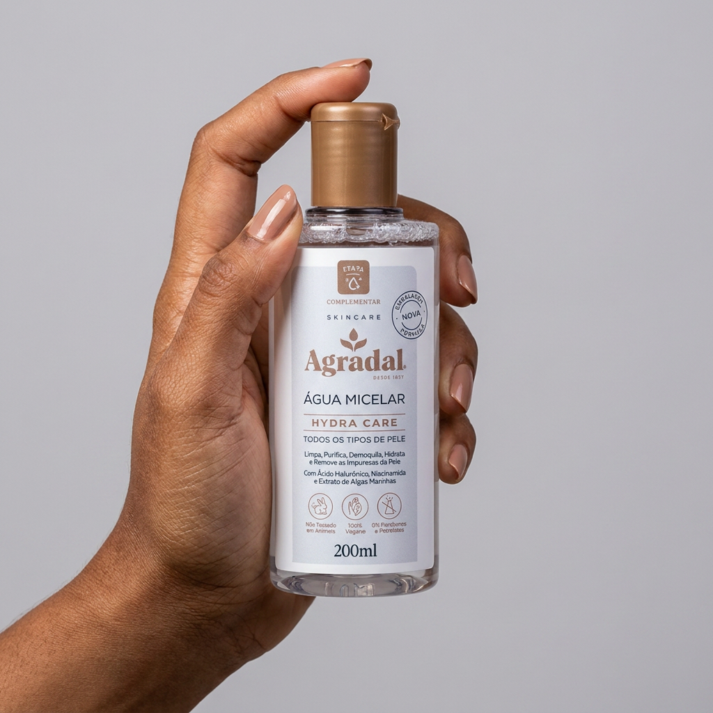 Água Micelar Hydra Care Agradal 200ml